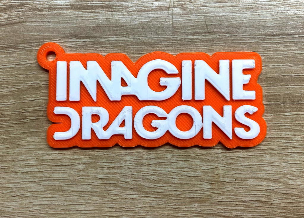 Imagine Dragons keychain