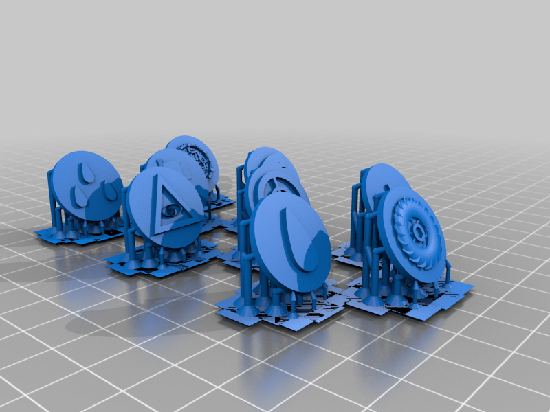 OPR Grimdark 40k Token Set