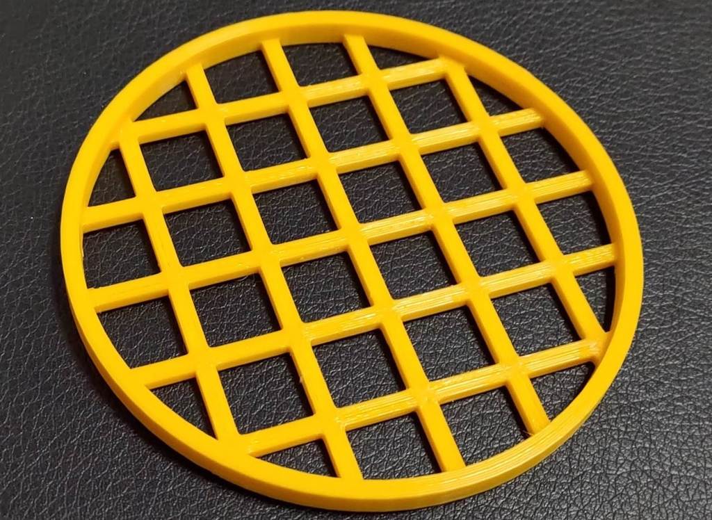 circular mesh plate
