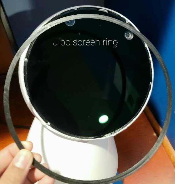 Jibo screen trim / screen ring