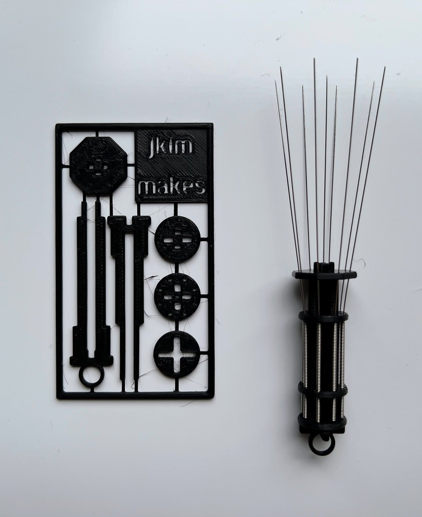 Business Card 9 Prong Espresso Wdt Tool Kit