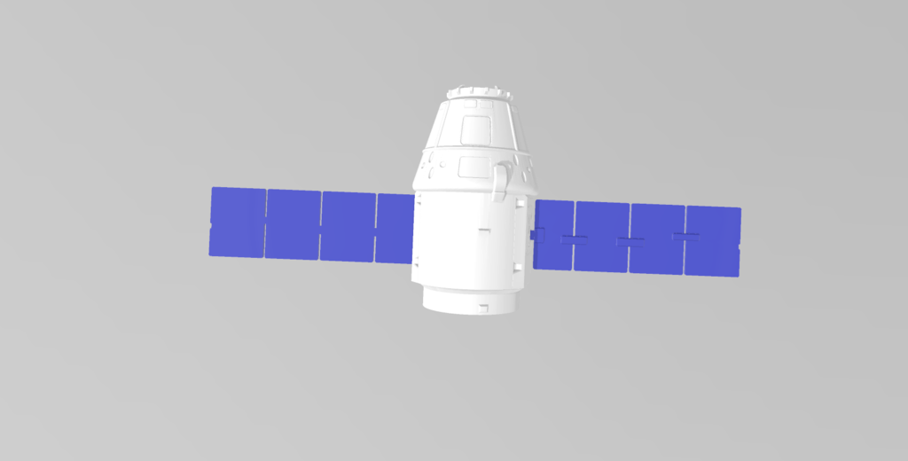 CRS cargo dragon spacecraft/capsule (v1 & v2) for Falcon 9
