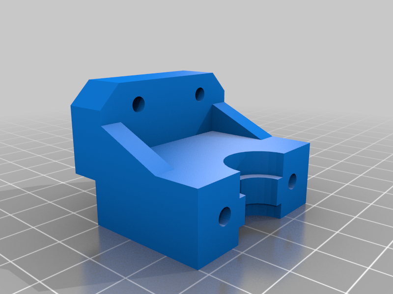 E3D Mount for Twotrees Bluer 