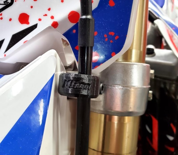 2015 CRF 450R Front Brake Cable Guide