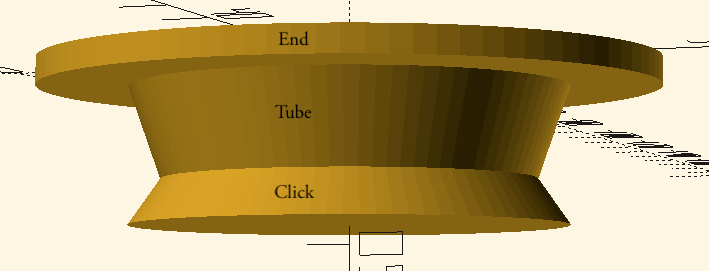 Plug or cap generator (with click)