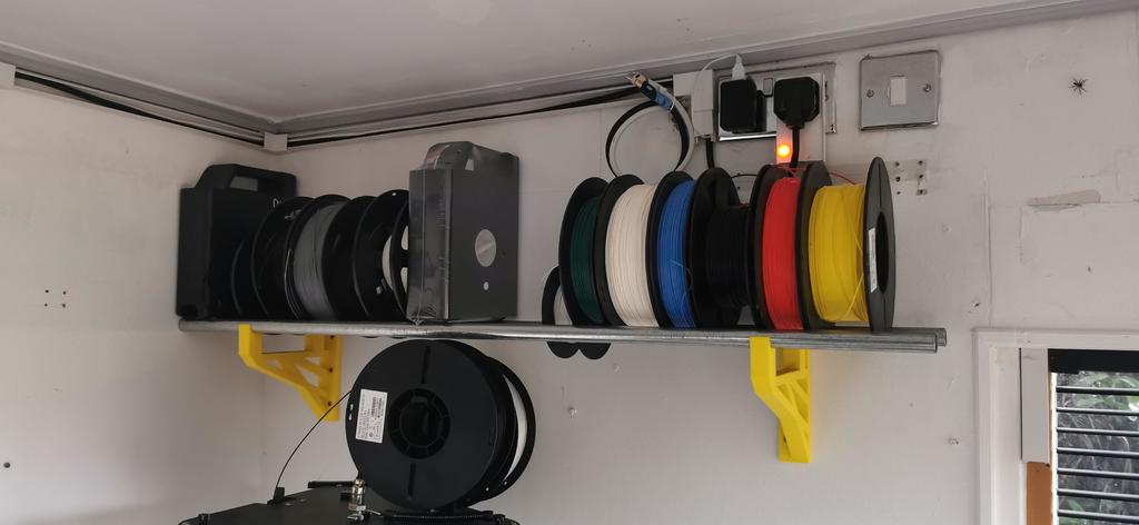3D Filament Wall Stand off Brackets Shelf Storage Holder