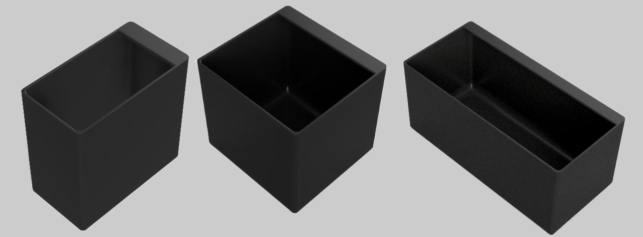 Parametric Drawer Organizer Boxes