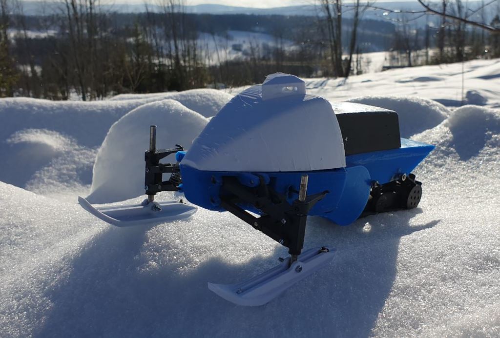 Snowmobile 1:10 Fully functional
