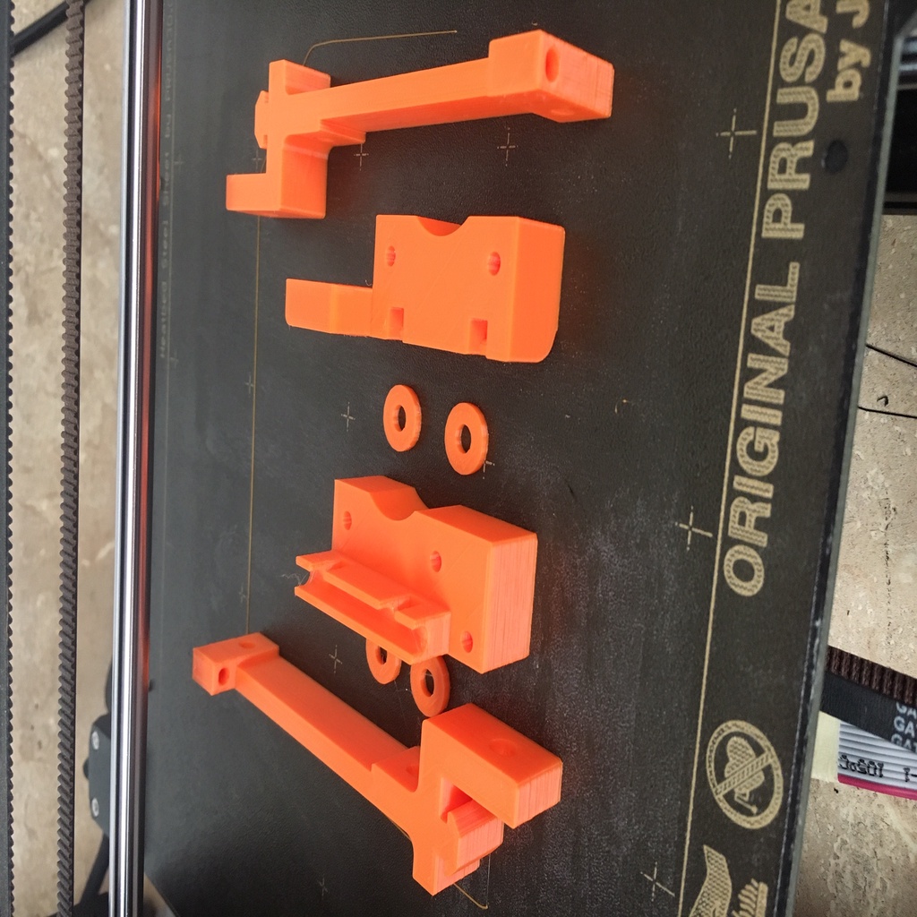 CNC 3018 Z motor spacers and control board mounts