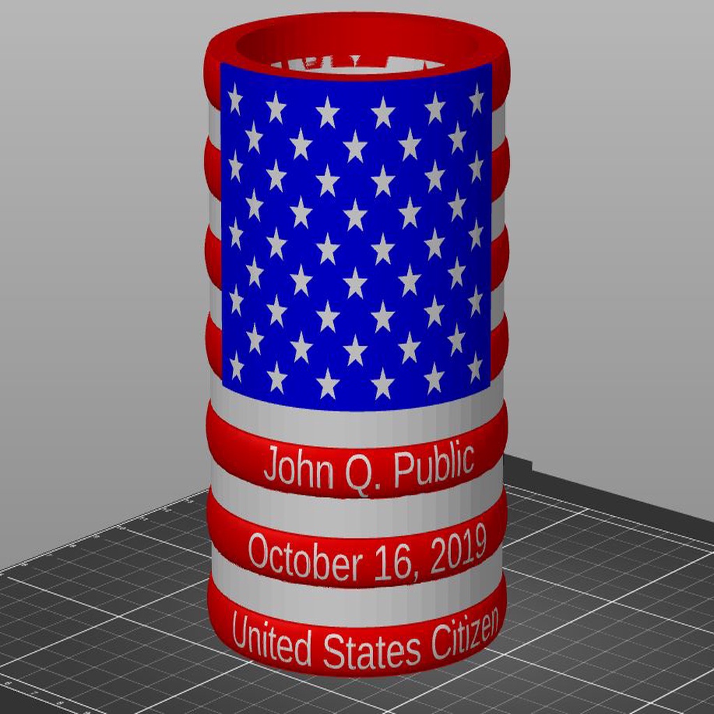 US Citizen Coozie Cup