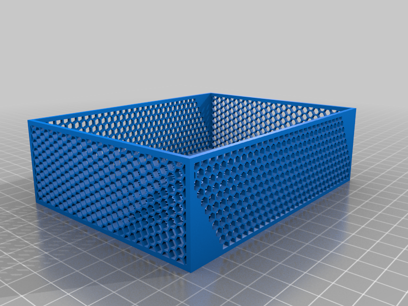 My Customized Parametric Boxes Made of Hexagons