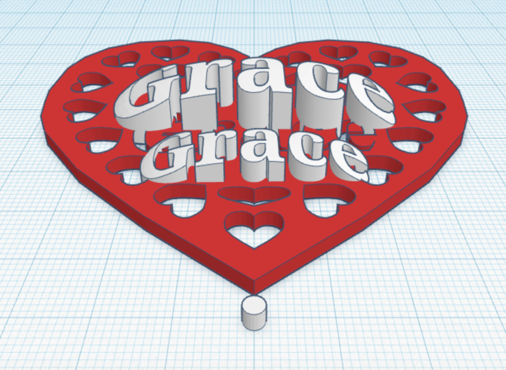 Valentine Heart for Grace