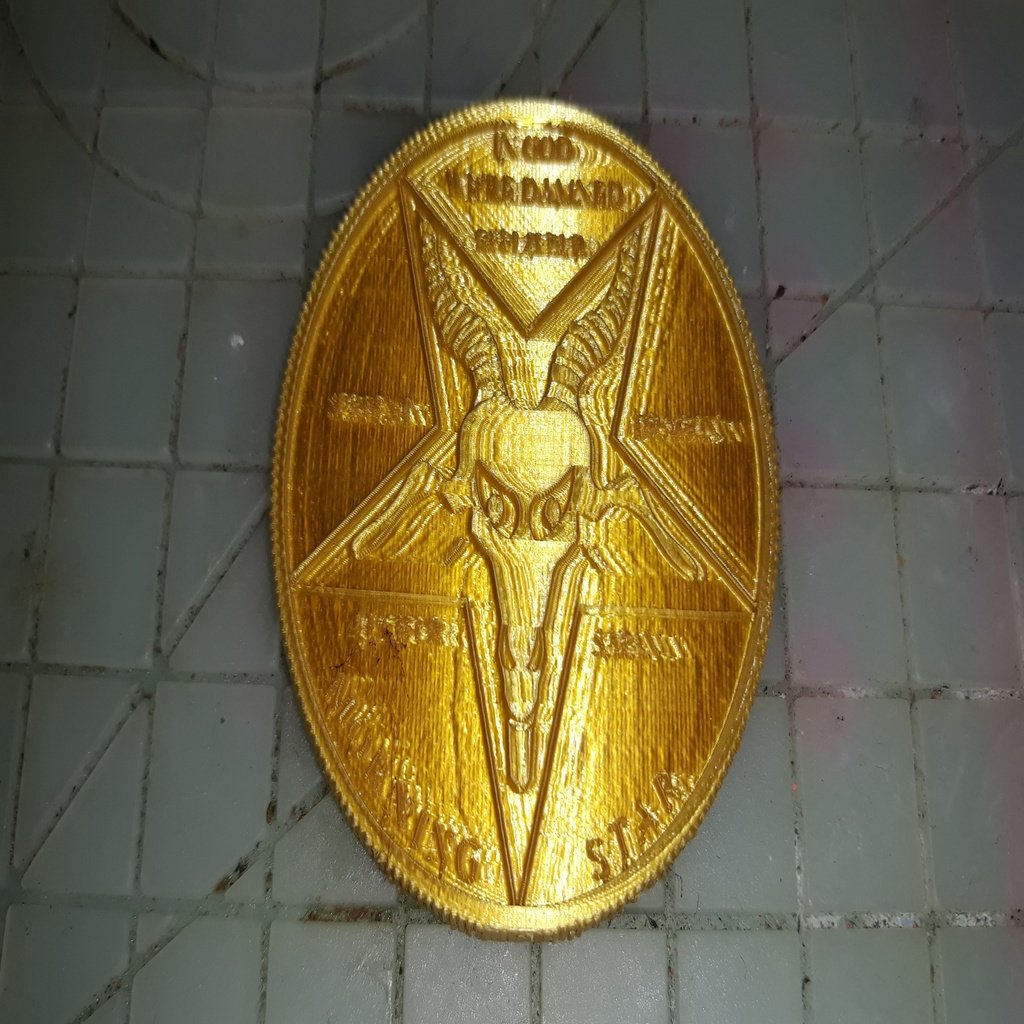 Lucifer's Pentecostal Coin - 2 Sided Version