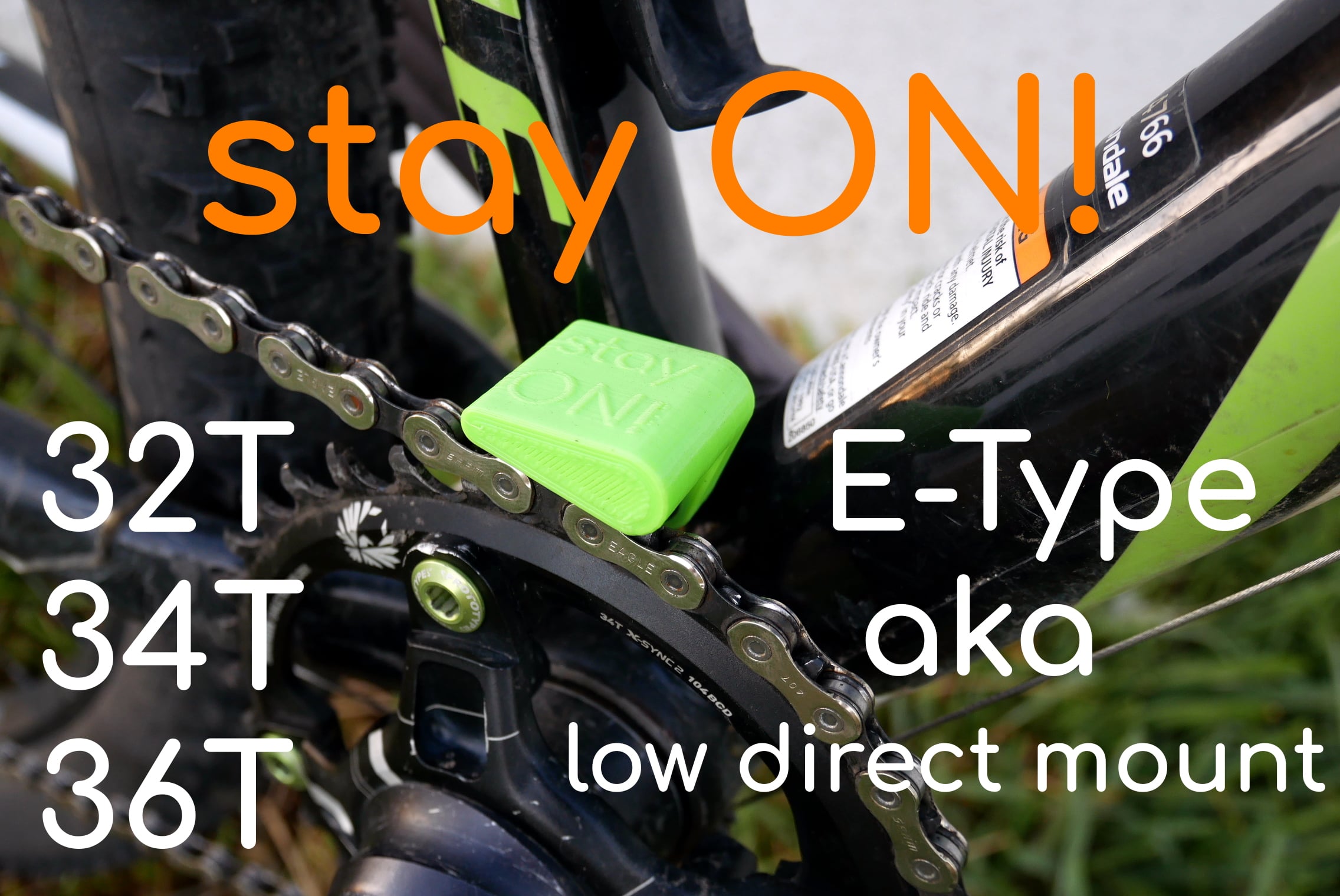 MTB Chain Keeper for E-Type low direct mount
