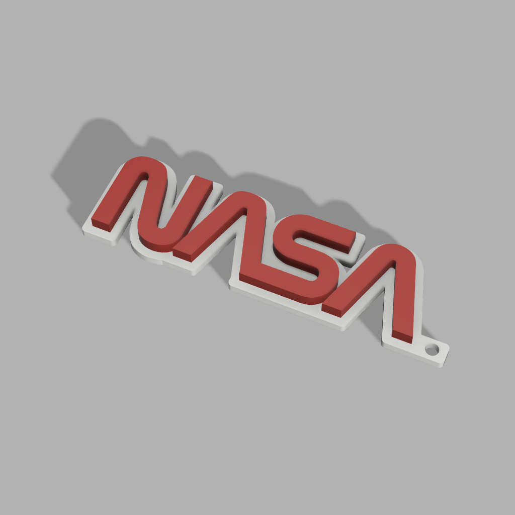 NASA Keychain