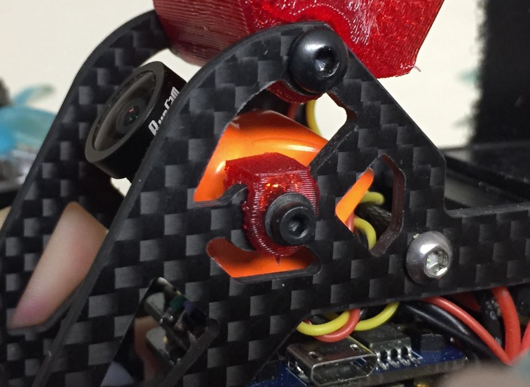 AcroBrat Camera bushing to help further reduce jello