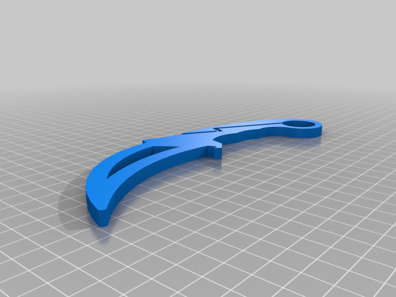 Karambit trainer knife