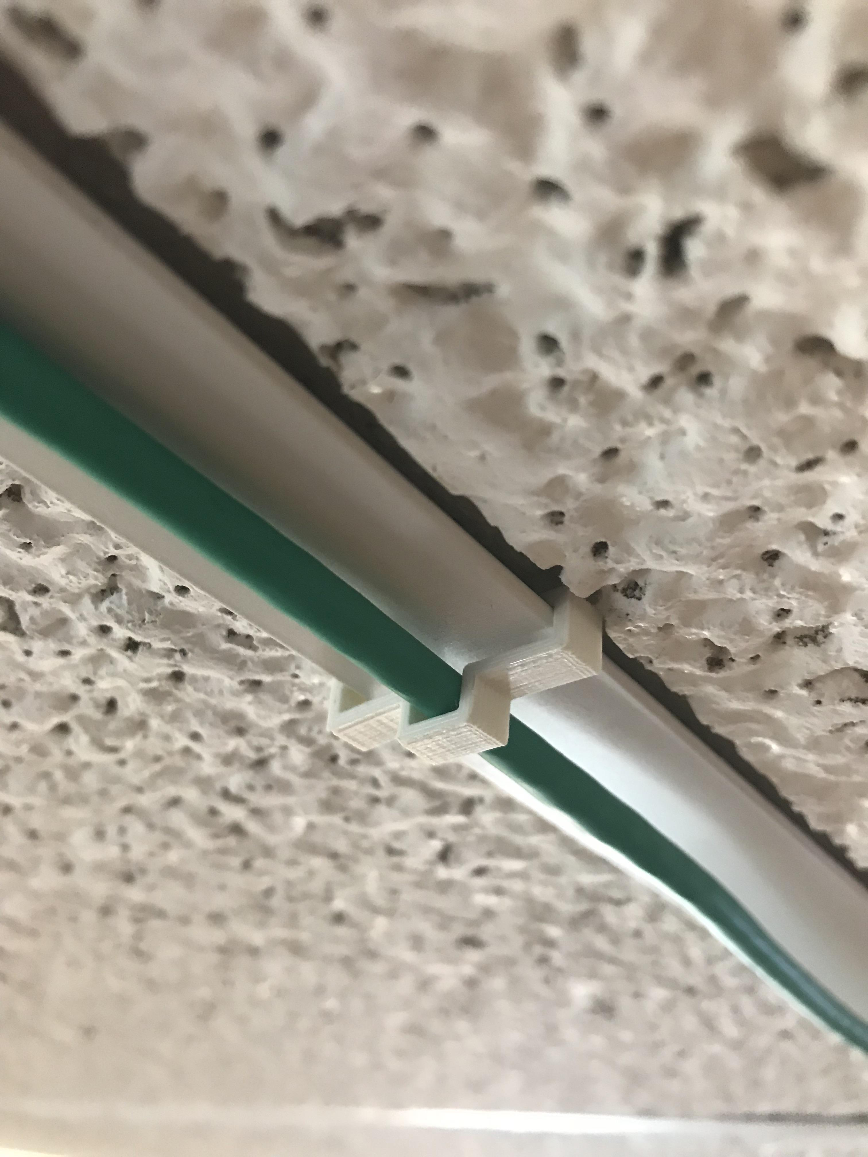 Ceiling Grid cable management