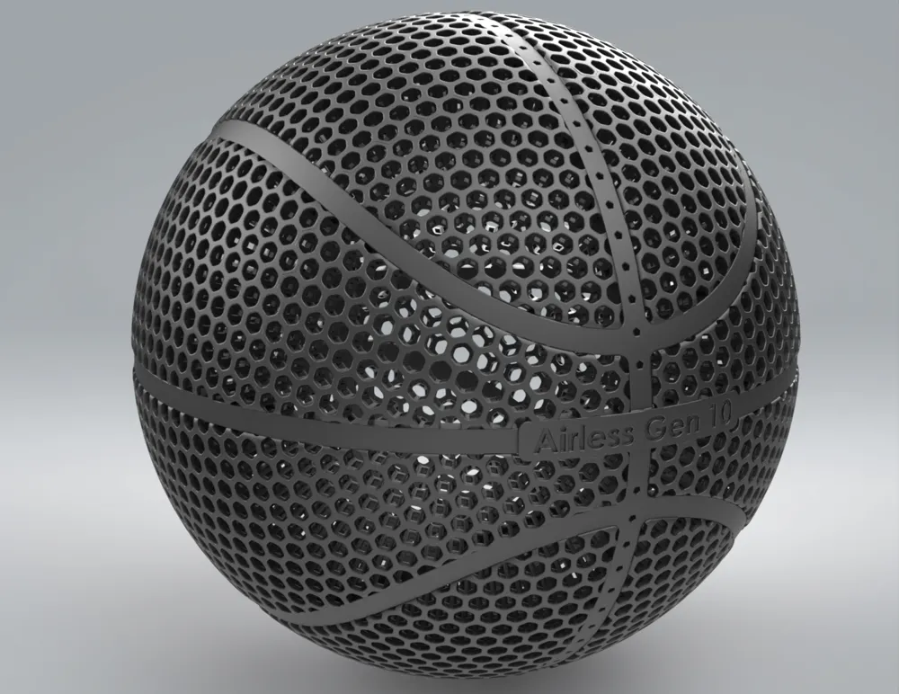 Airless Basketball -- Please Like and comment what I should make next