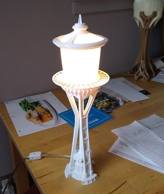 Space Needle LED Lamp