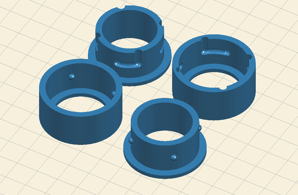 Bayonet Lock Connector OpenSCAD library