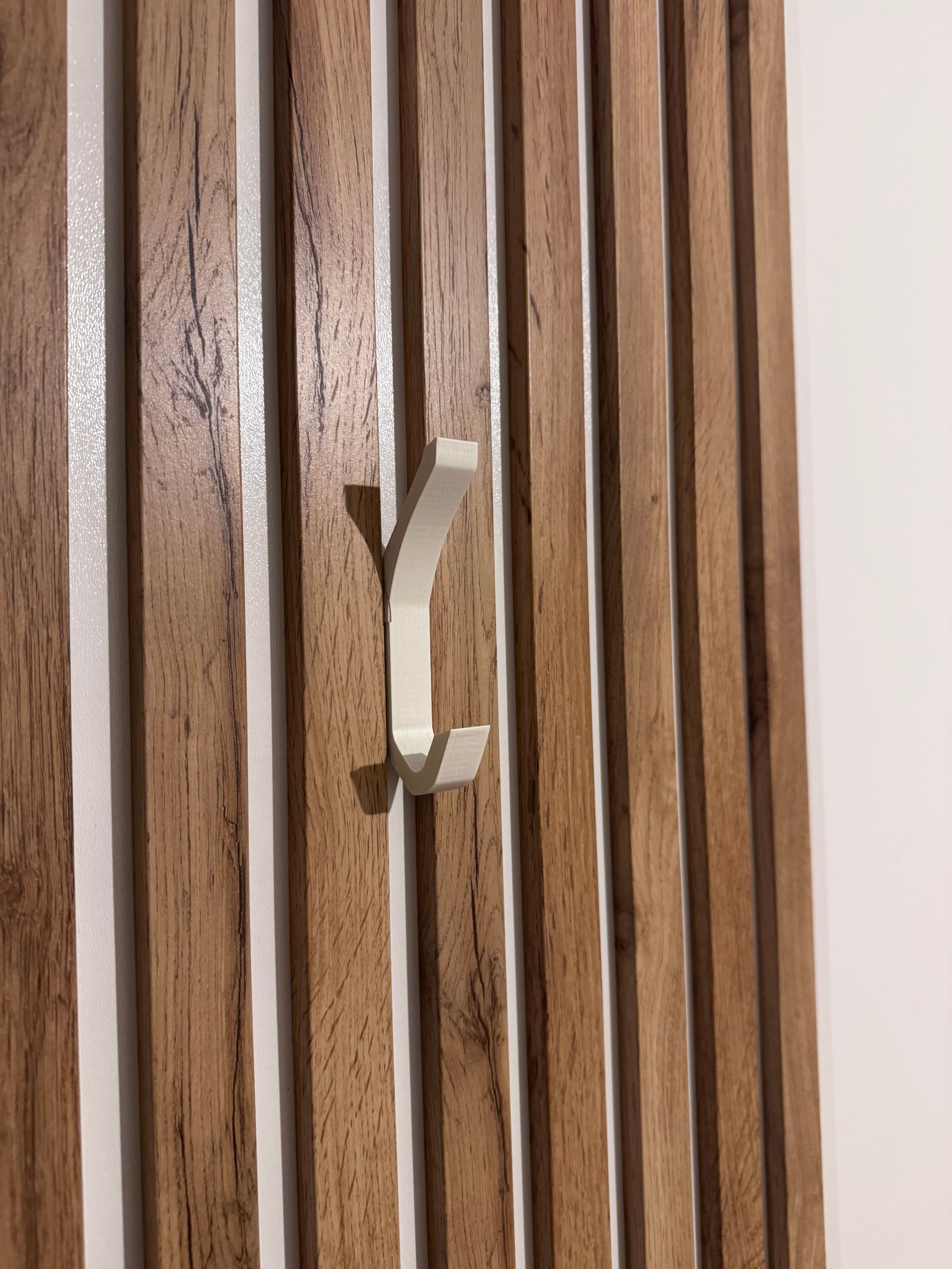 Akustikpaneel Kleiderhaken hidden Screws coathanger mounting hook