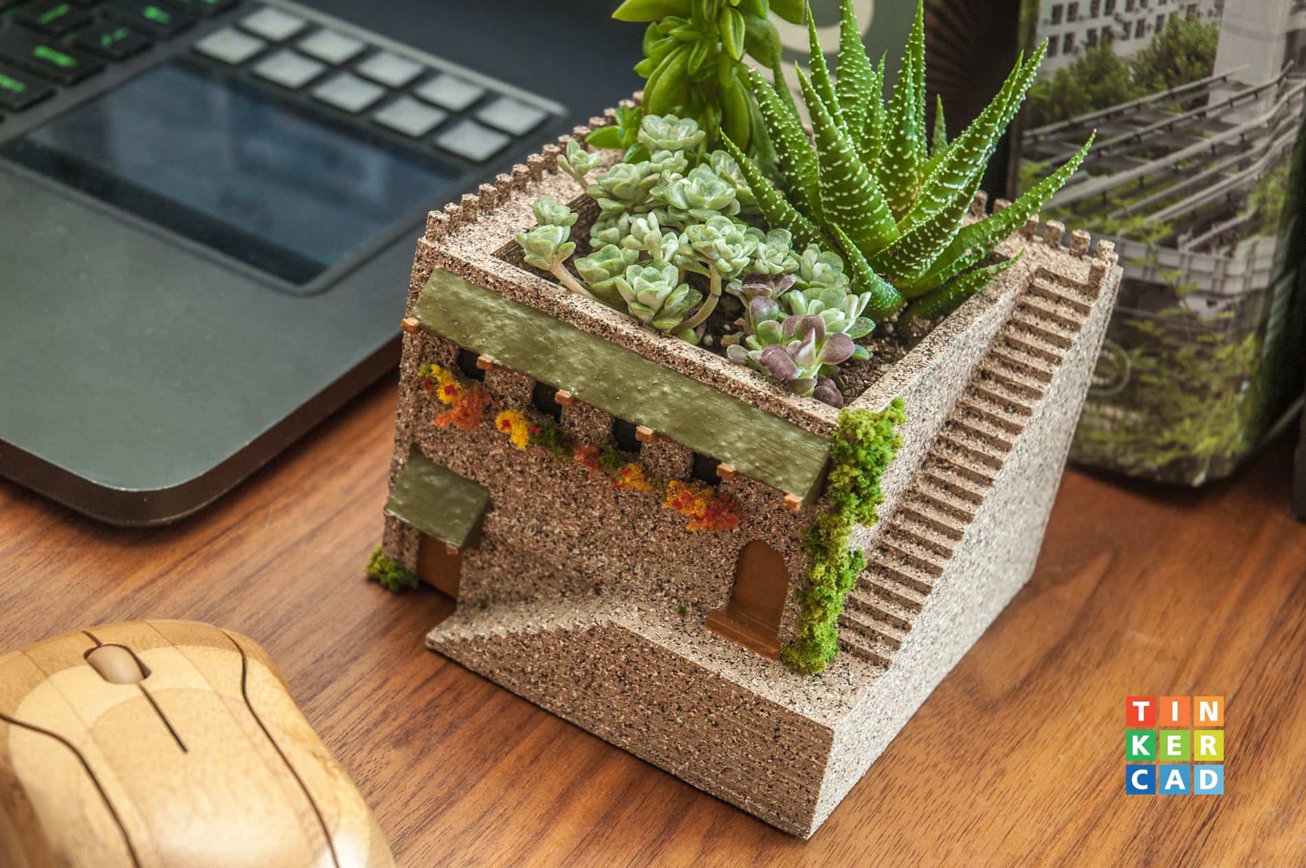 Mini Middle Eastern Villa Planter