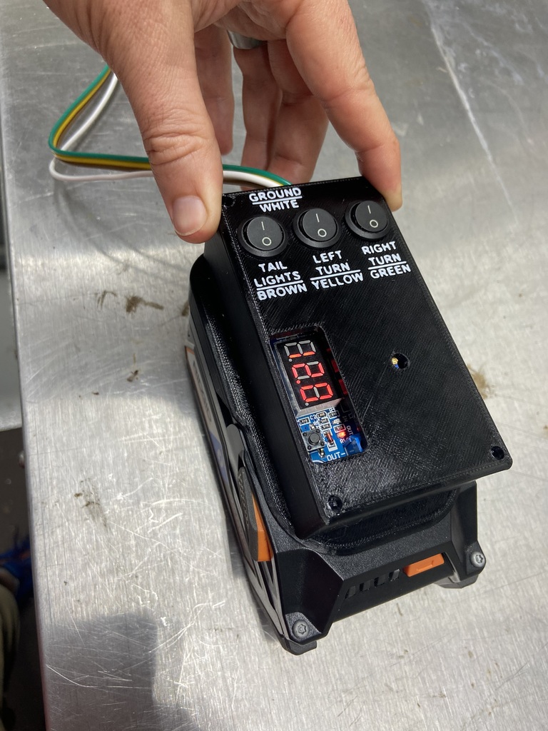 Ridgid Battery Trailer Light Tester