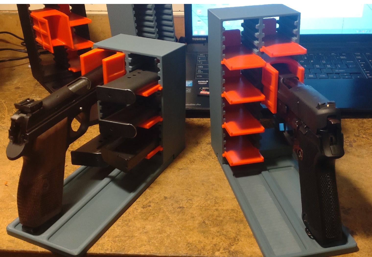 Modular Pistol Revolver Rack