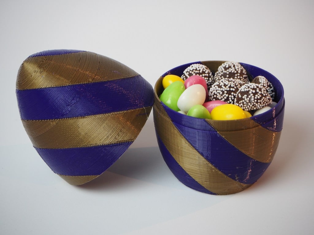 Easter Egg, Two Color Gift Box