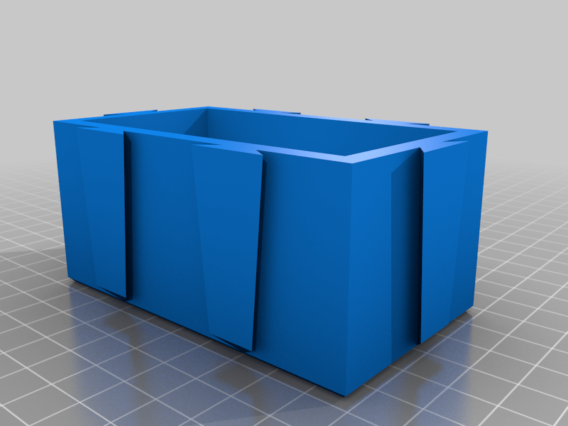Modular Dovetail Display Box--rectangle!  For diecast cars or other thingies
