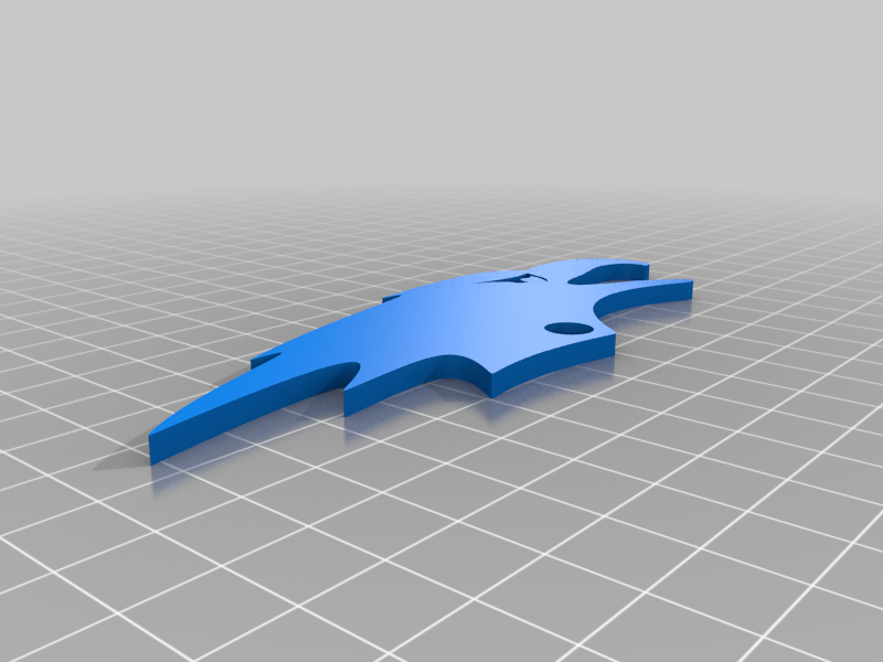 Blank Key Chain