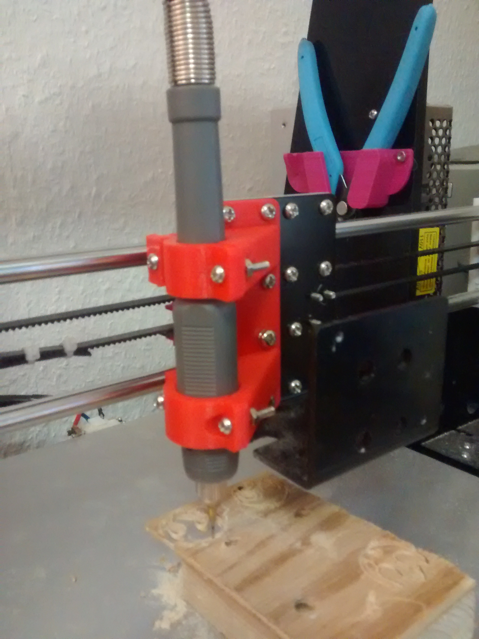 Anet A8 CNC Flex Shaft Mount