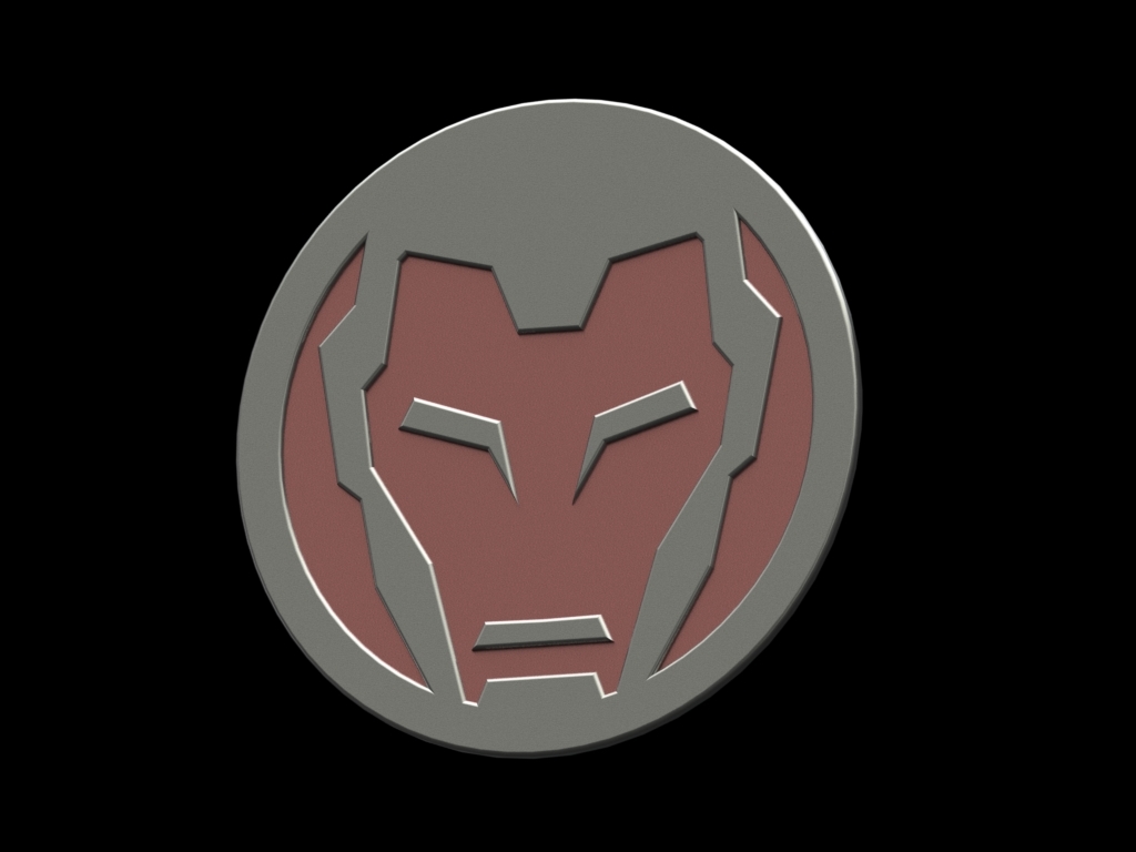 Marvel's Avengers Iron Man Door Logo