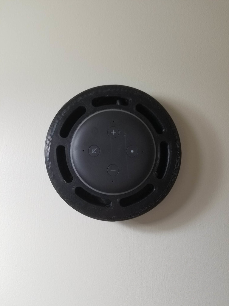 Alexa Dot V3 wall mount