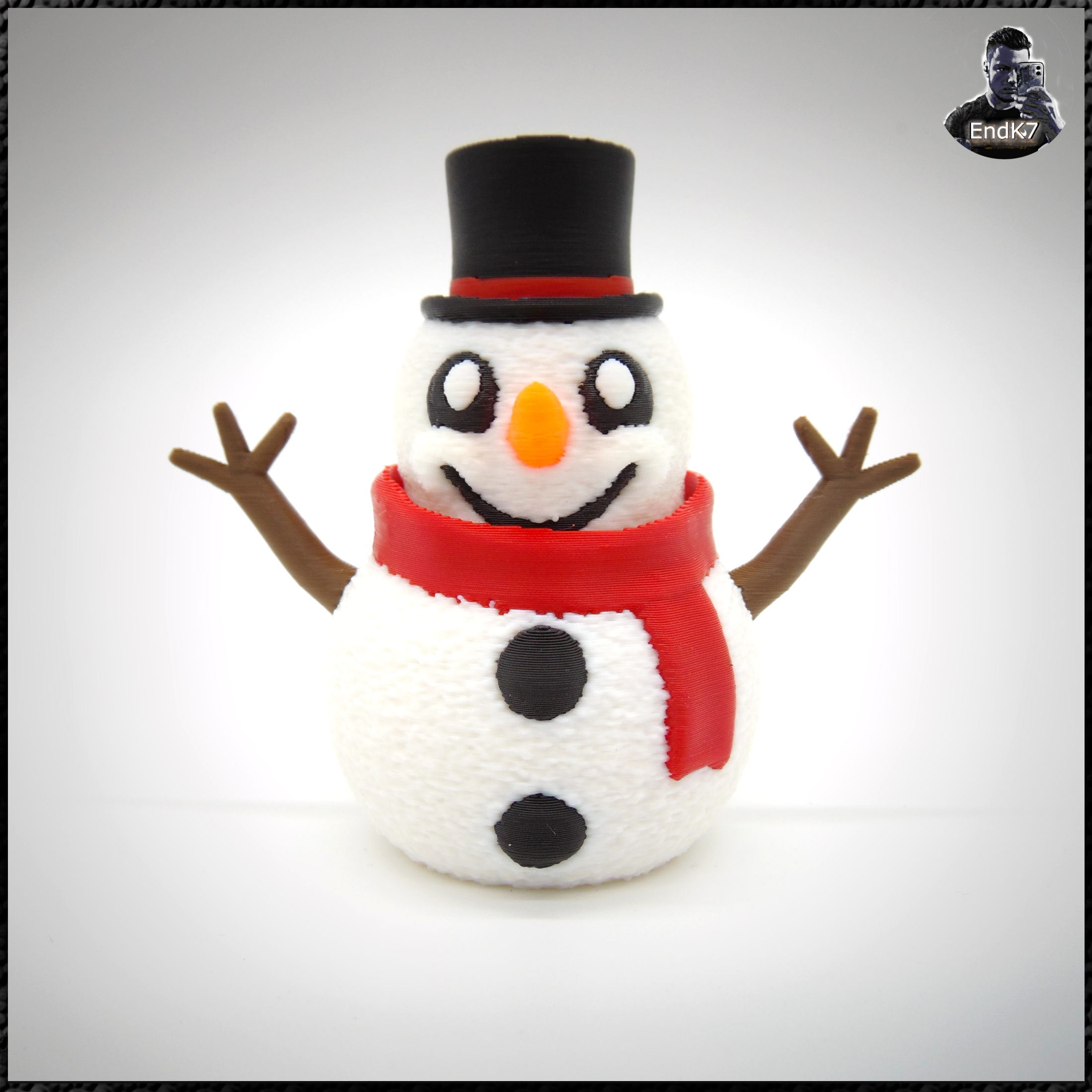 Snowman Clicker + Figurine