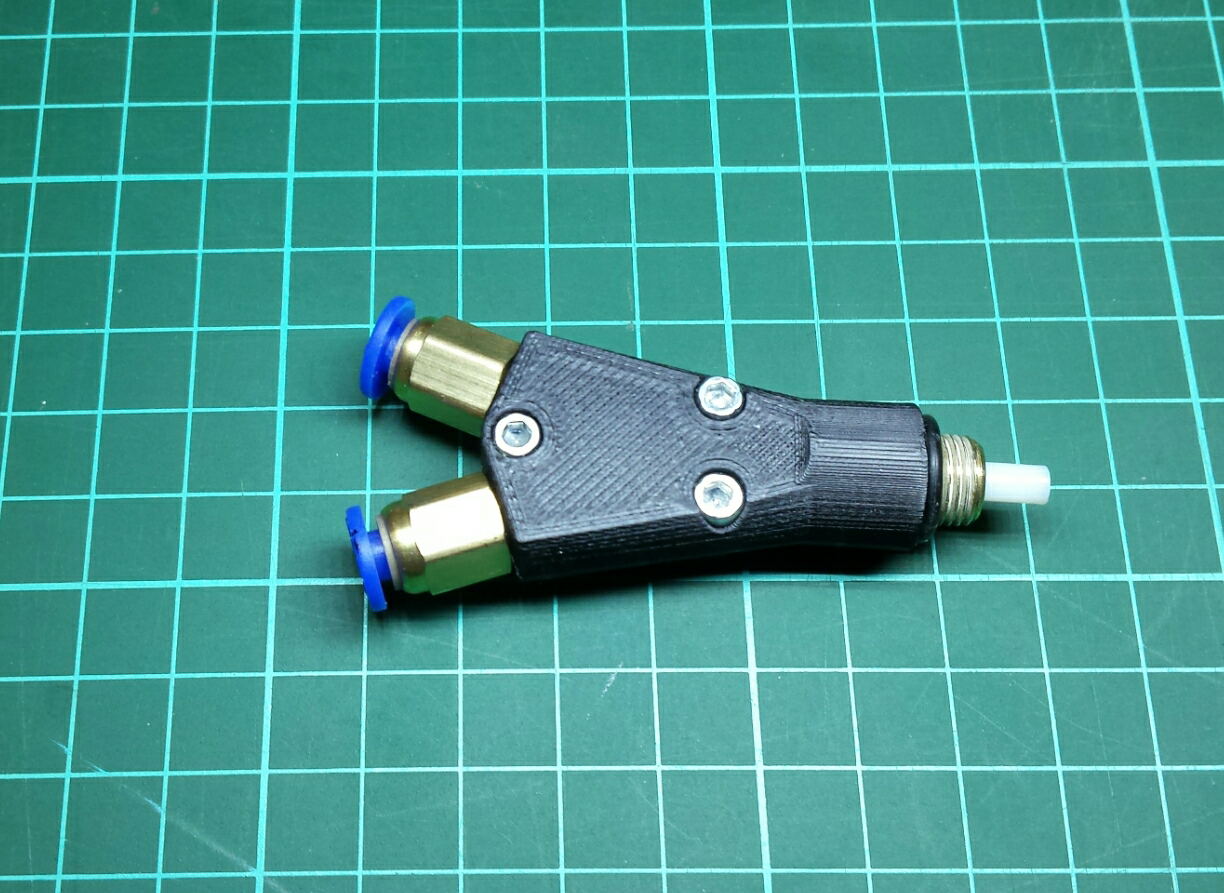 Mezclador doble extrusor - Dual extruder splitter Y