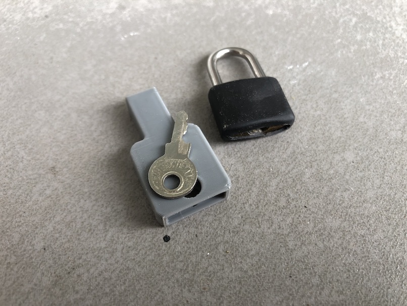 The Locker for chastity belt lock