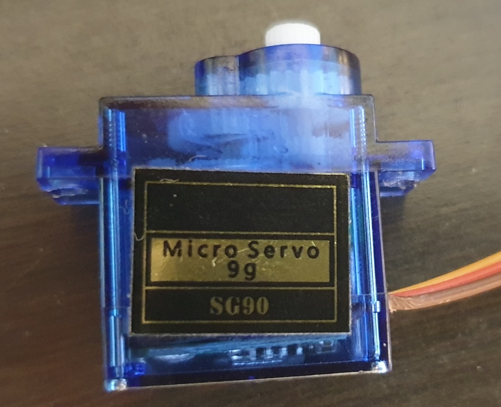 Microservo object with exact dimensions