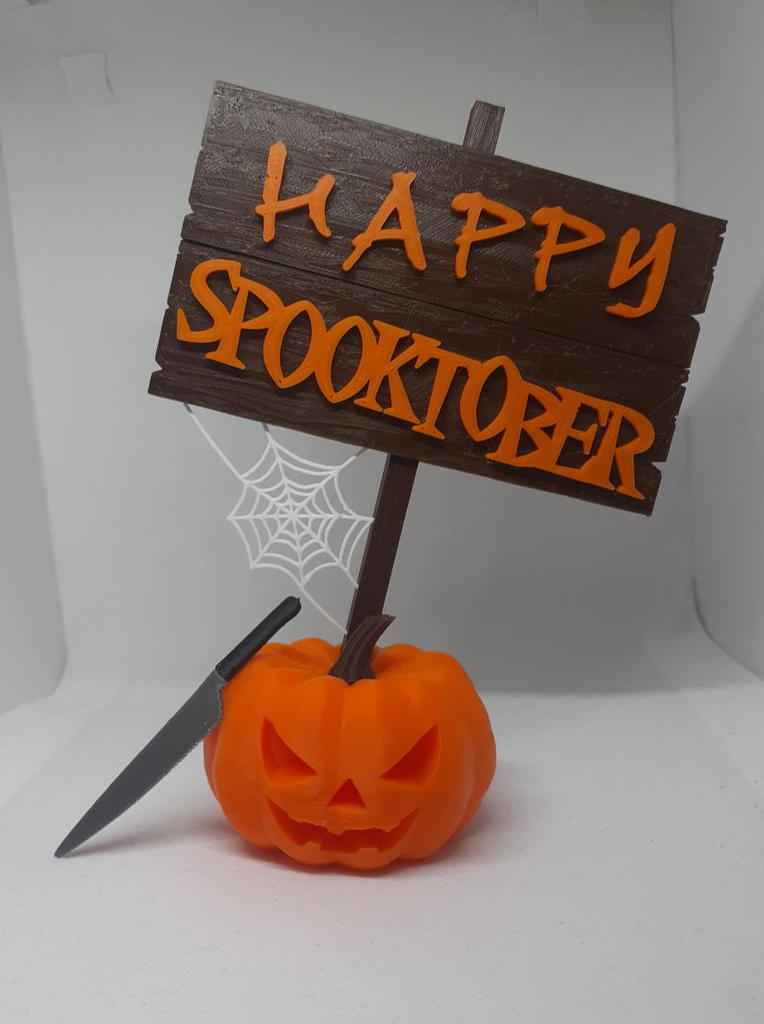 Happy Spooktober Pumpkin