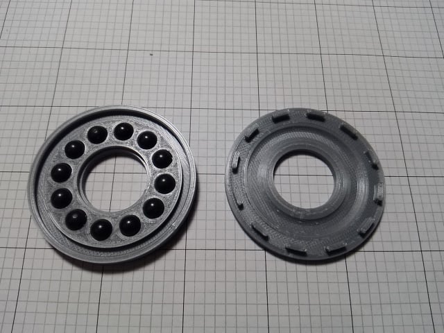 Snap Together Thrust Bearing. Turntable, Lazy Susan, Airsoft