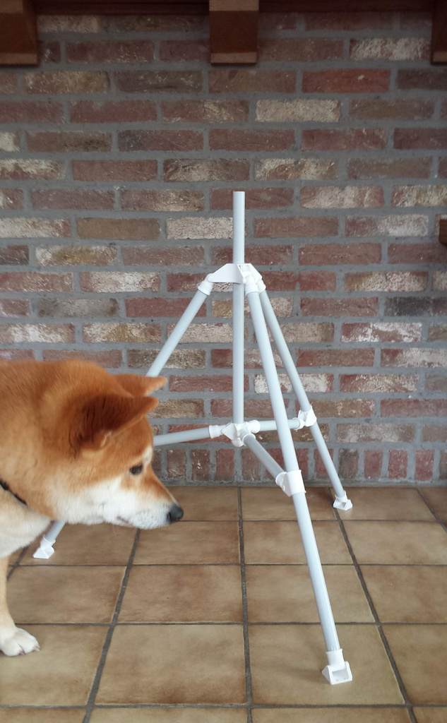 Tripod from 20mm PVC pipe 
