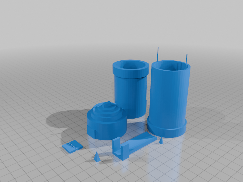 Rust Rocket Launcher For 3d printing
