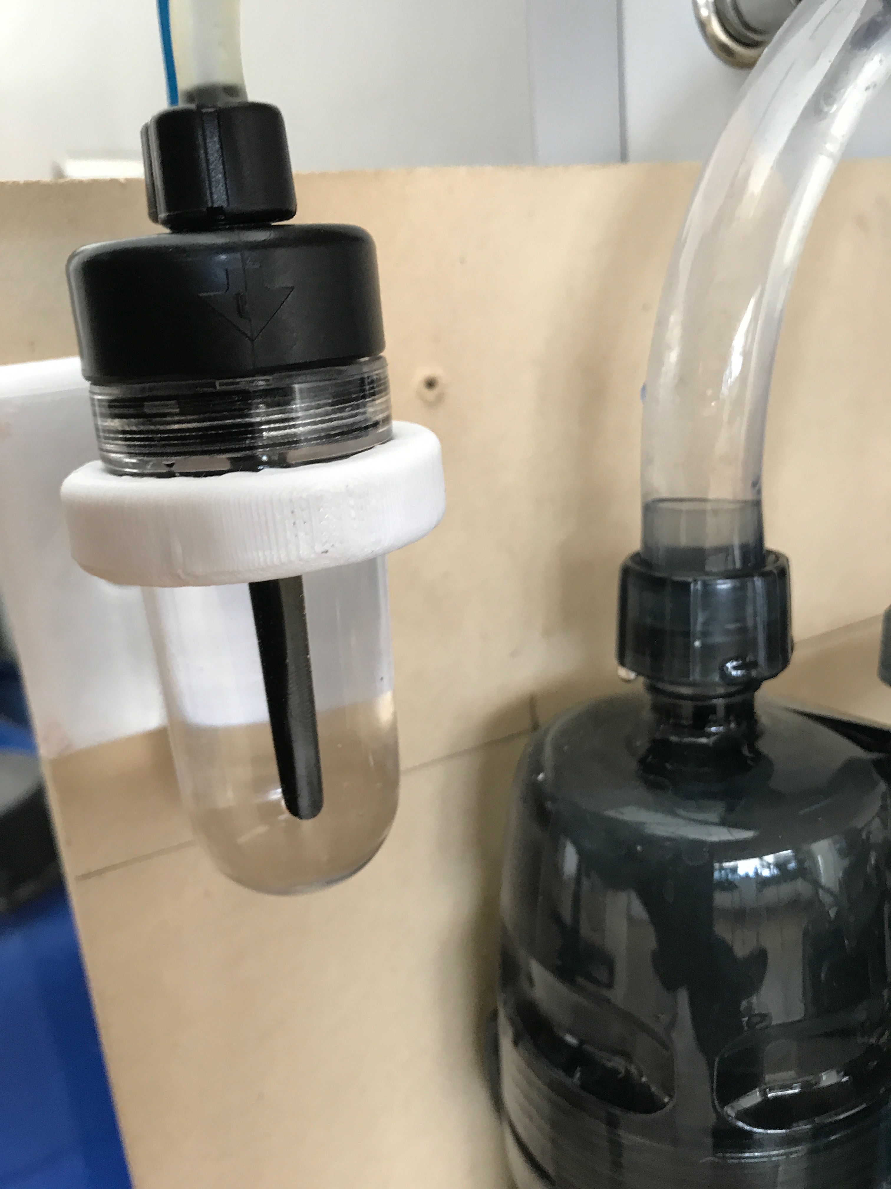 Aquarium CO2 Bubble Counter Wall Base