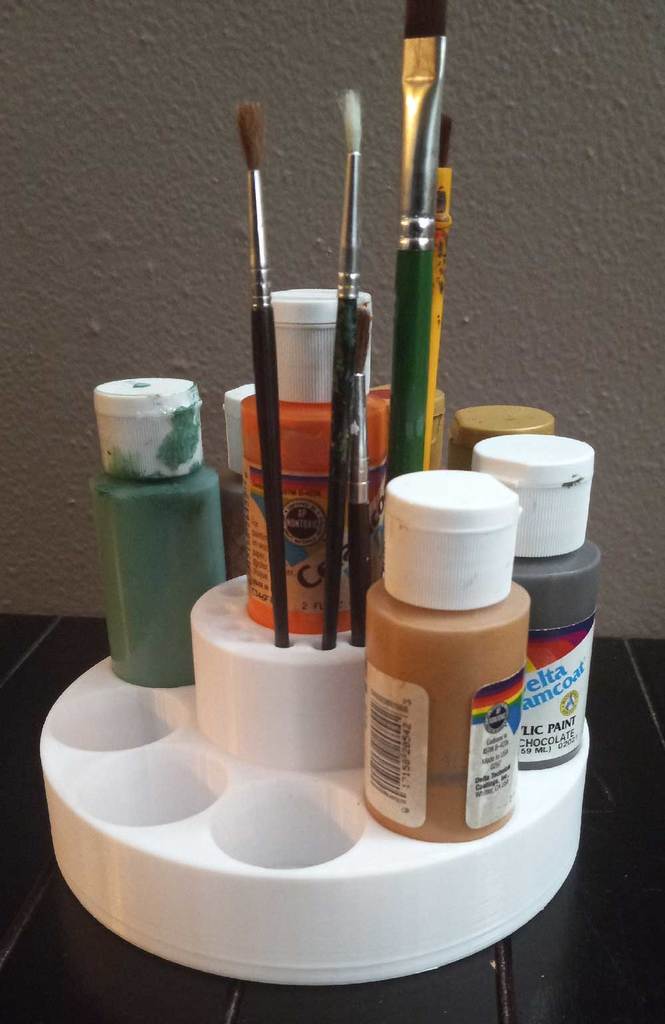 Paint & Brushes Stand