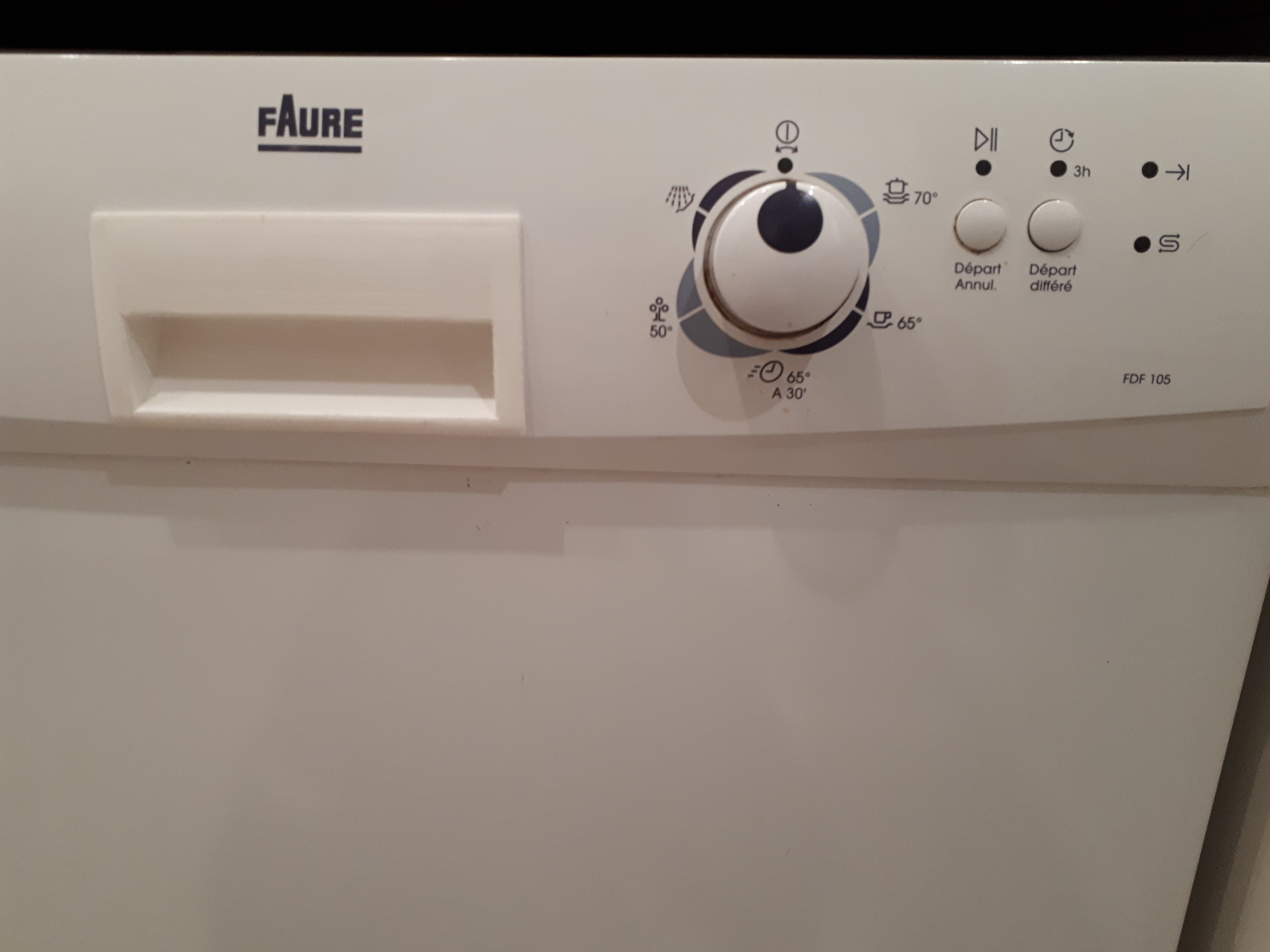 recessed handle dishwasher