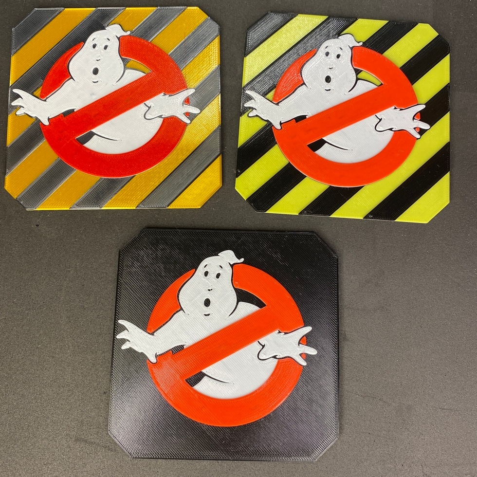 Ghostbusters Coaster Square