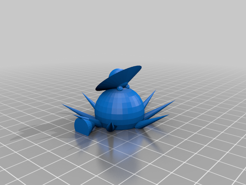 crabbie the ai crab with hat