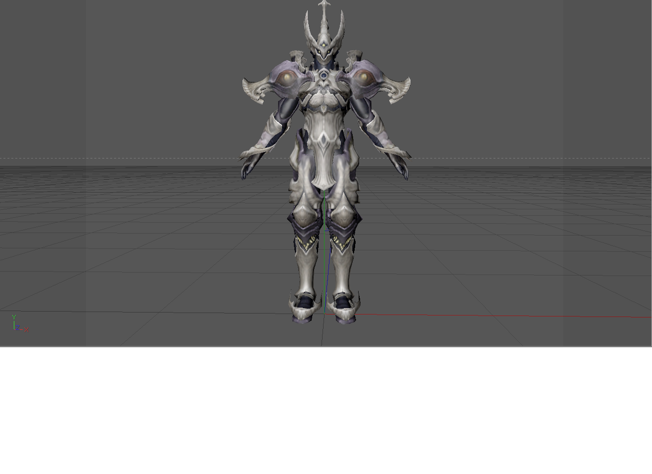 guardian deity general trasformation from aion elios model. from the orignal game aion the tower of eternity