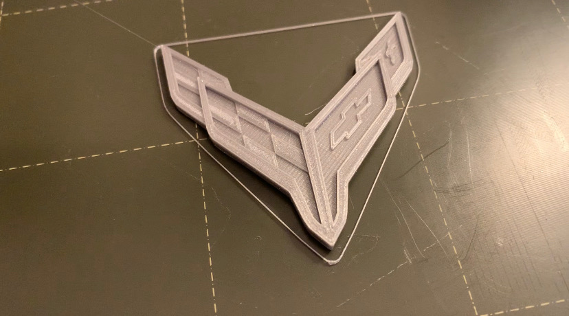Corvette C8 logo
